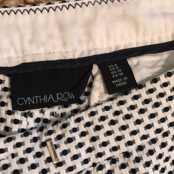 Scallop Blue & White Shorts - Picture 3 of 5